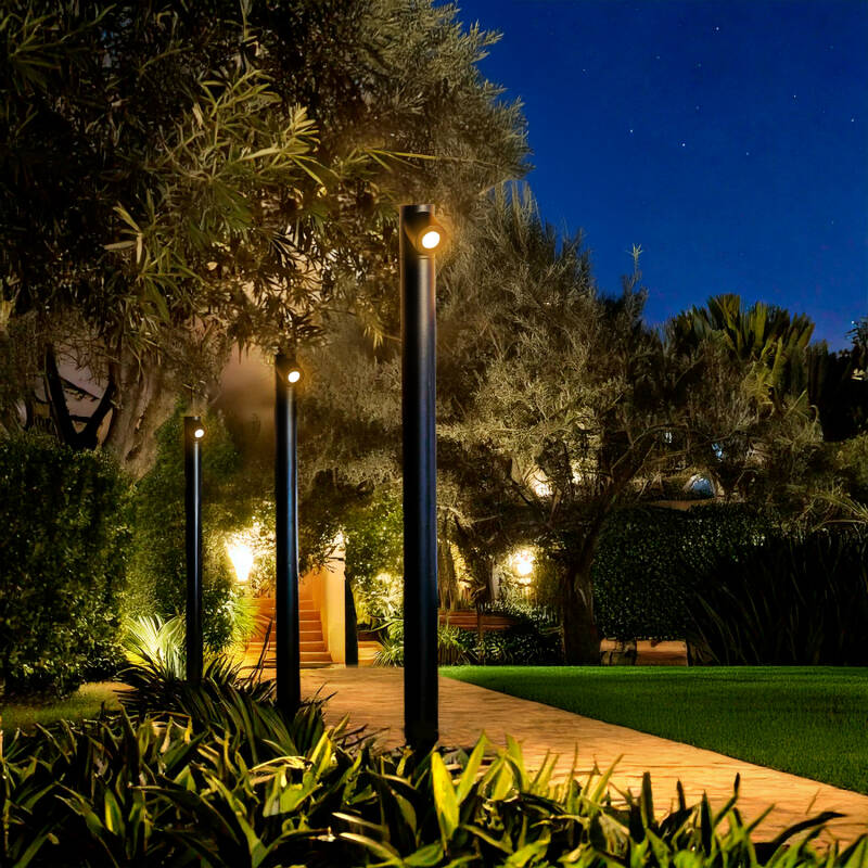 Baliza Exterior LED 6W Superficie Pie 80cm Rihard