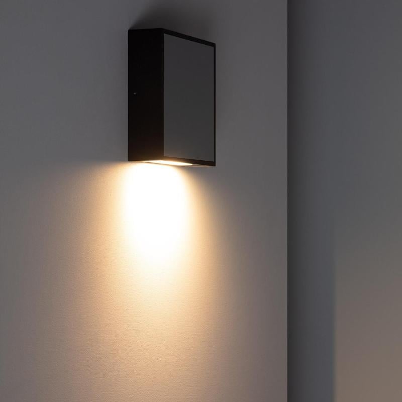 Aplique de Pared Exterior LED 6W Aluminio Roma Gris