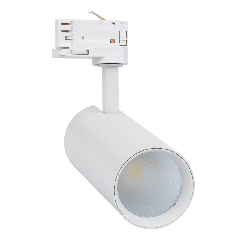 Foco Carril LED Trifásico 30W CCT Seleccionable Bertha Blanco