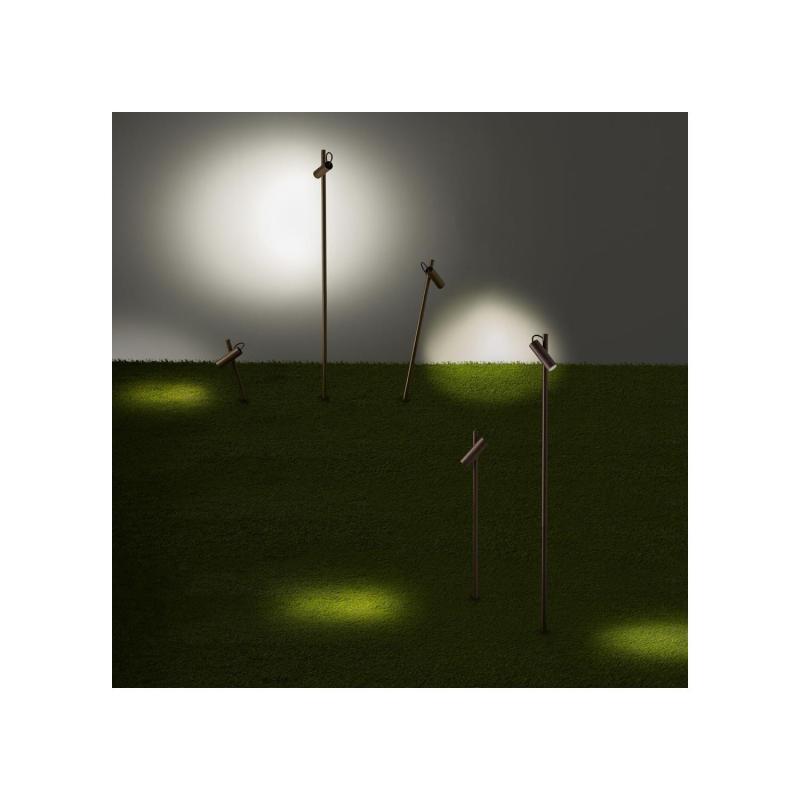 Baliza Exterior LED 6.4W con Pincho Pie 120cm Juncus LEDS-C4 10-E013-J6-CL