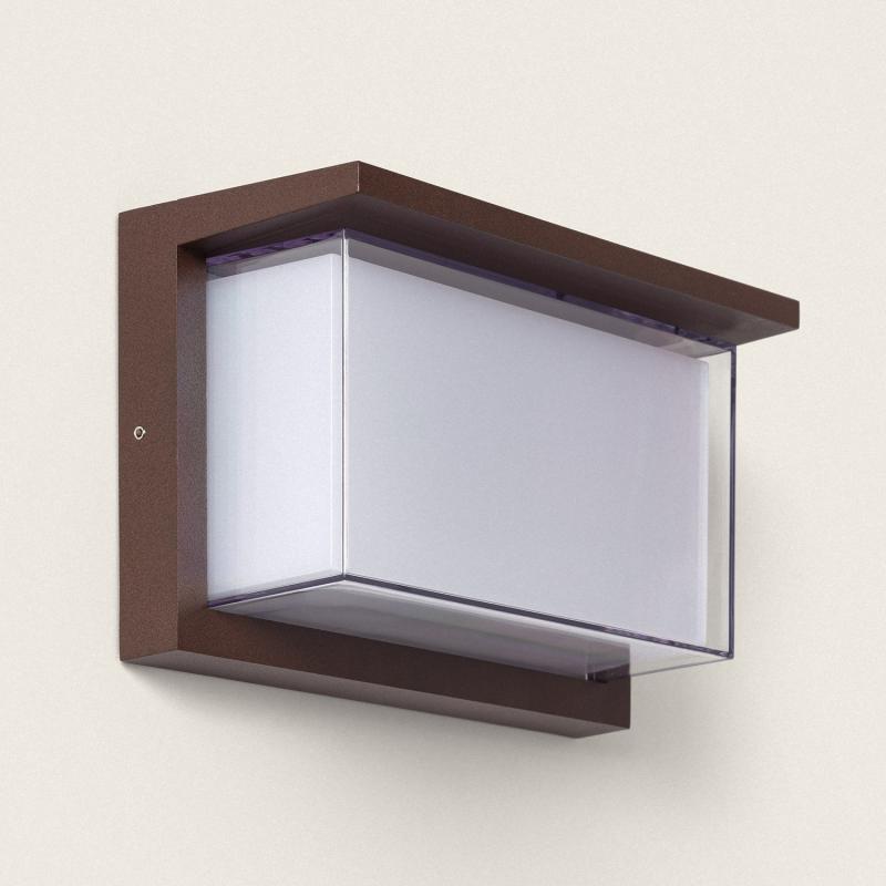 Aplique de Pared Exterior LED 12W Aluminio CCT Seleccionable Doble Difusor Arelien Oscilum