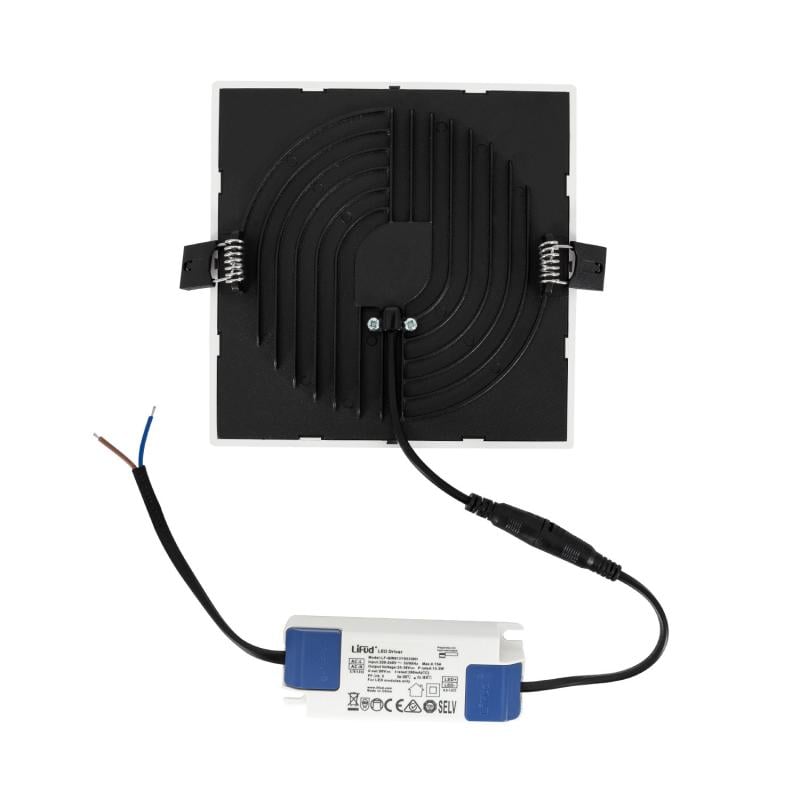 Placa LED 16W Cuadrada High Lumen Corte Ø135 mm LIFUD