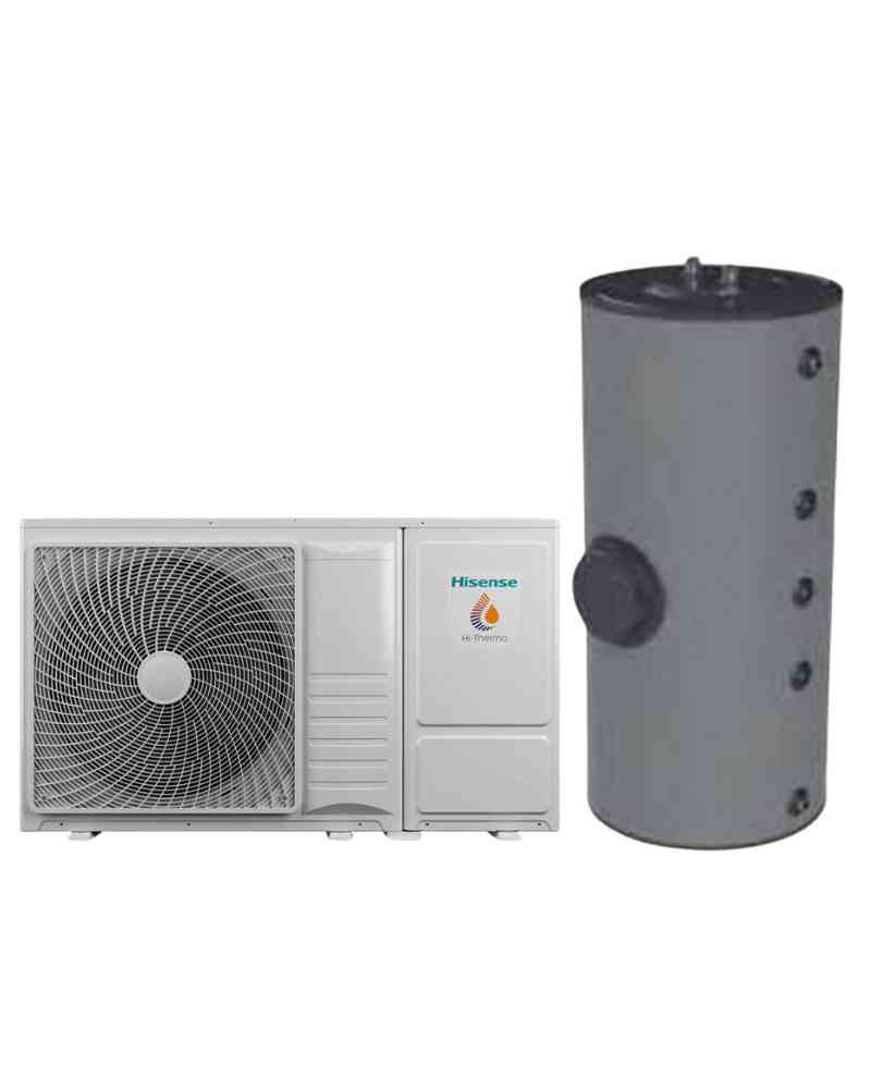Kit Aerotermia ACS 150 litros Monobloc 4,4kW Hisense Hi-Therma