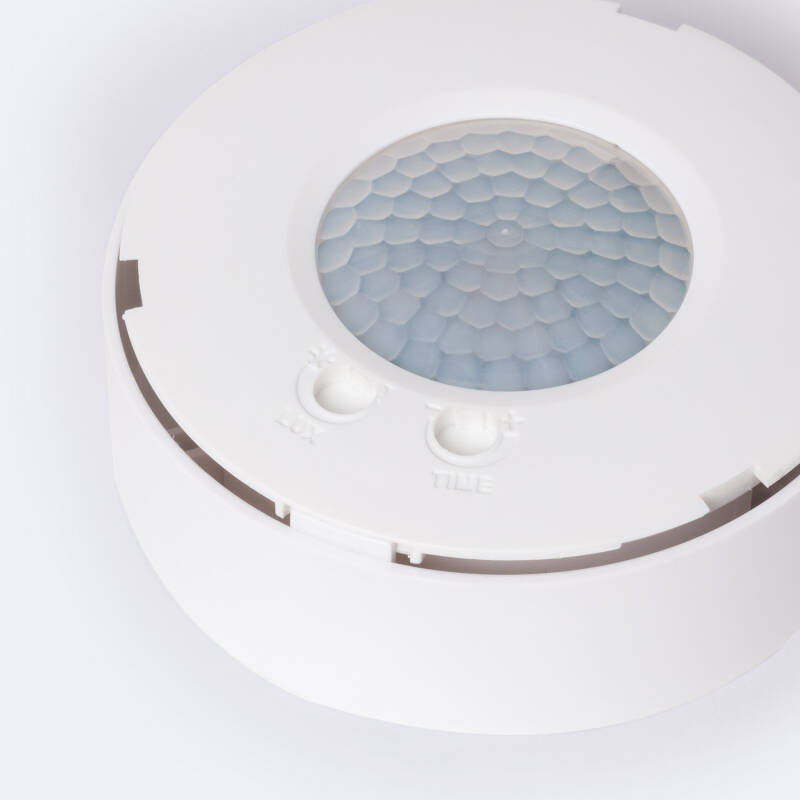 Sensor de Movimiento PIR Crepuscular 360º Smart de Superficie/Empotrable