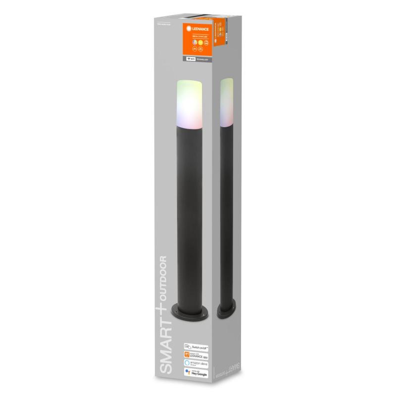 Baliza Exterior LED RGB Smart+ WiFi 10W Superficie Pie 80cm LEDVANCE 4058075564220
