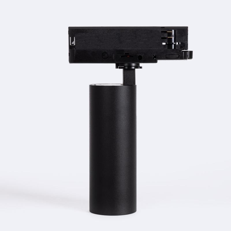 Foco Carril LED Trifásico 20W Carlo Negro