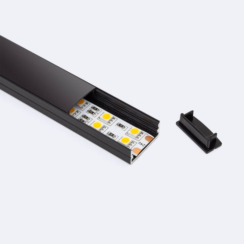 Perfil Aluminio Superficie para Tira LED hasta 20 mm
