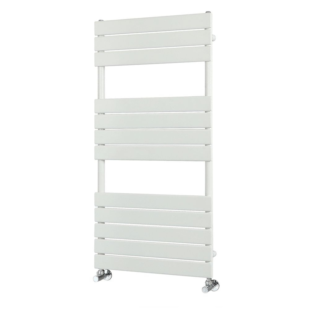 Radiador Toallero Plano Blanco 1200 x 600mm Lustro Hudson Reed