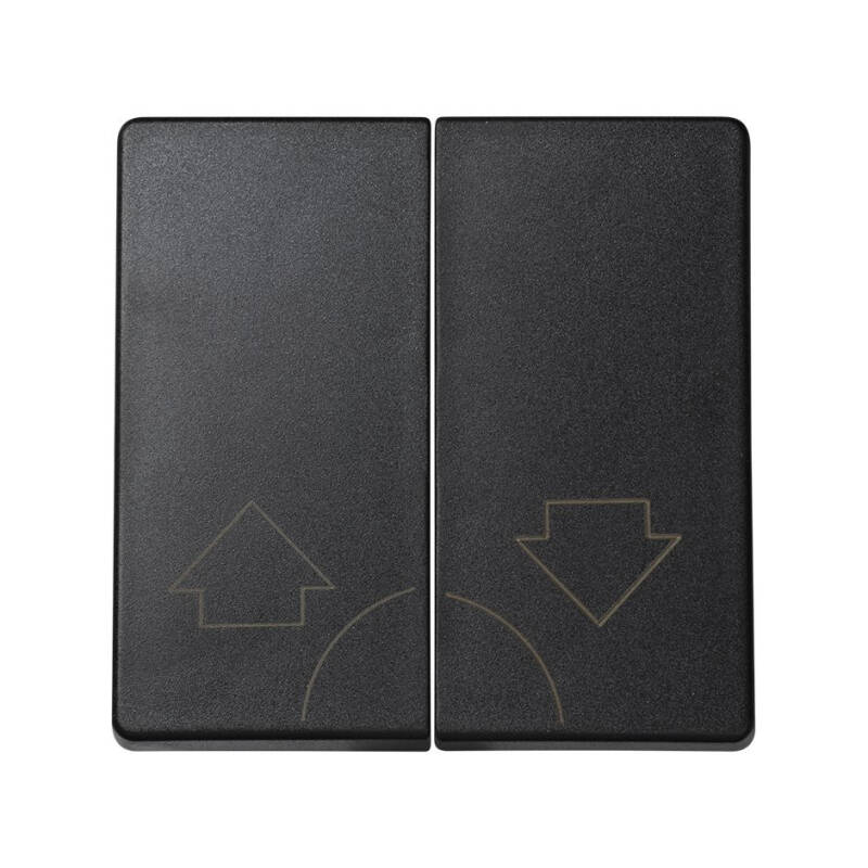 Tecla Doble para Mecanismo Persianas SIMON 73 LOFT 73028