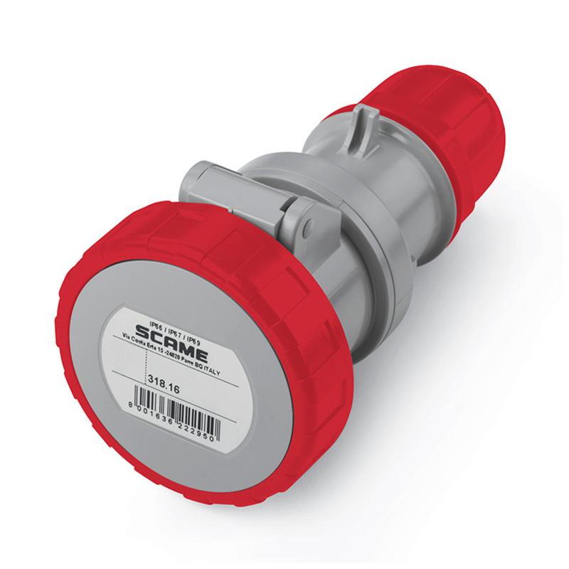 Base Aérea Industrial CETAC 16A IP67 Optima SCAME BA-CLA-3181643