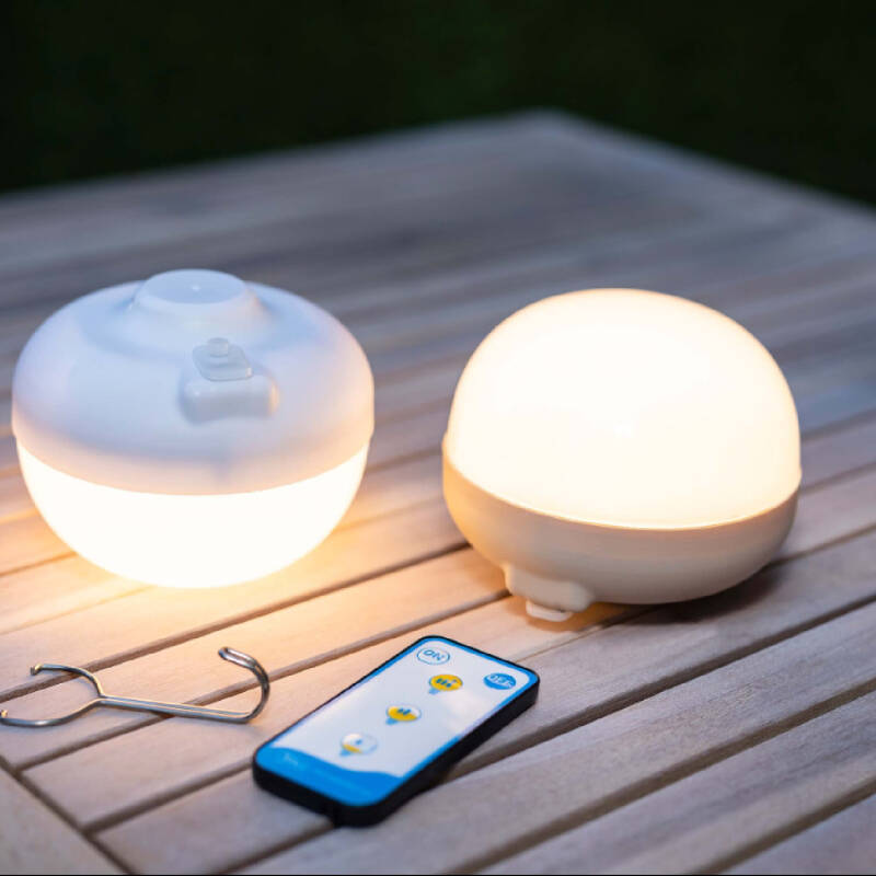 Lámpara Portátil LED 9W Cherry Bulb Battery