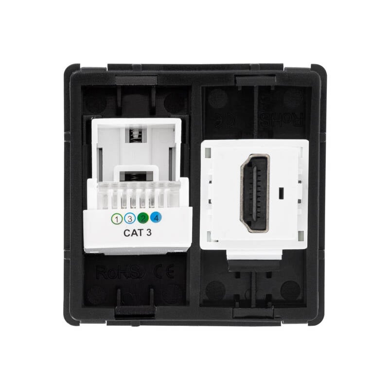 Toma HDMI + Teléfono Modern
