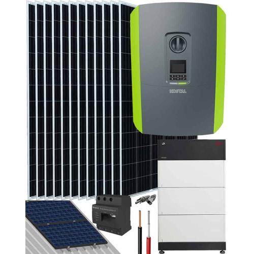 Kit de Placas Solares Autoconsumo Trifásico Kostal 5500W 28000Whdia