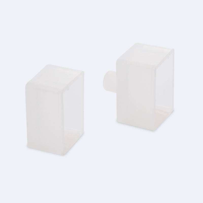 Perfil Neón SFLEX 30x20 Superficie/Empotrable Curva Vertical para Tira LED IP20 hasta 17,5 mm
