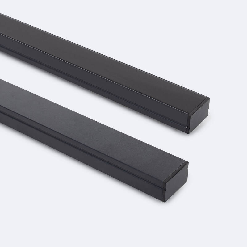 Perfil Aluminio Superficie para Tiras LED hasta 20 mm