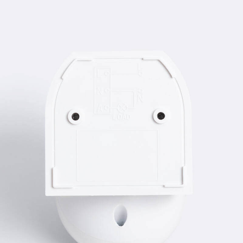 Sensor de Movimiento PIR Crepuscular 180º Smart de Pared Exterior IP44
