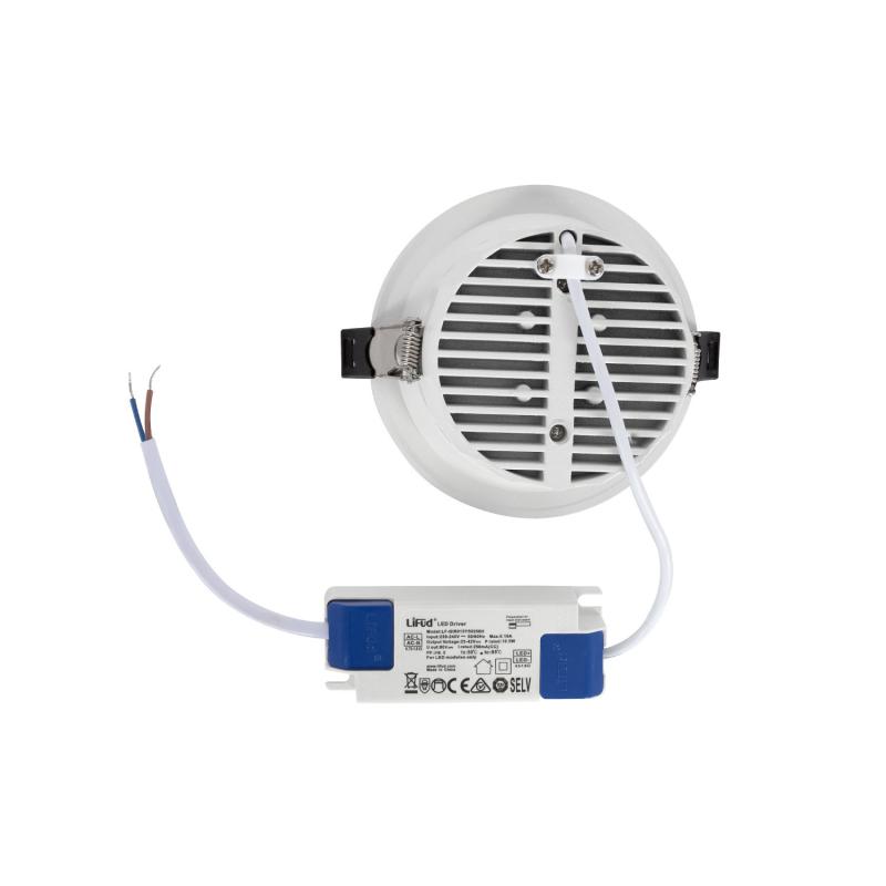 Downlight LED 12W Circular Premium CRI90 LIFUD Corte Ø 95 mm