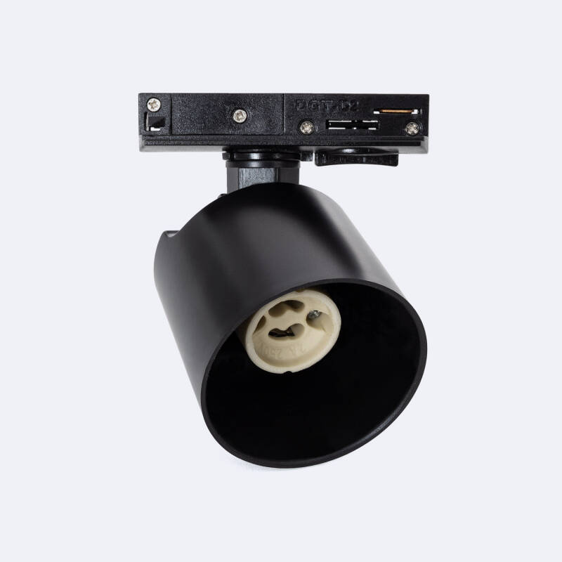 Foco Carril Monofásico Davos para Bombilla LED GU10 AR111