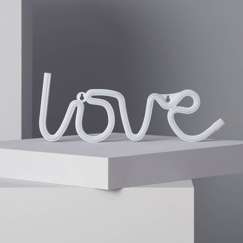 Neón LED Love con Batería