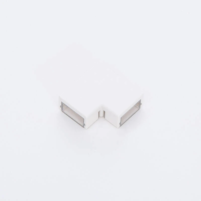Conector Hipopótamo de Esquina para Tira LED SILICONE FLEX Ancho 10 mm Monocolor