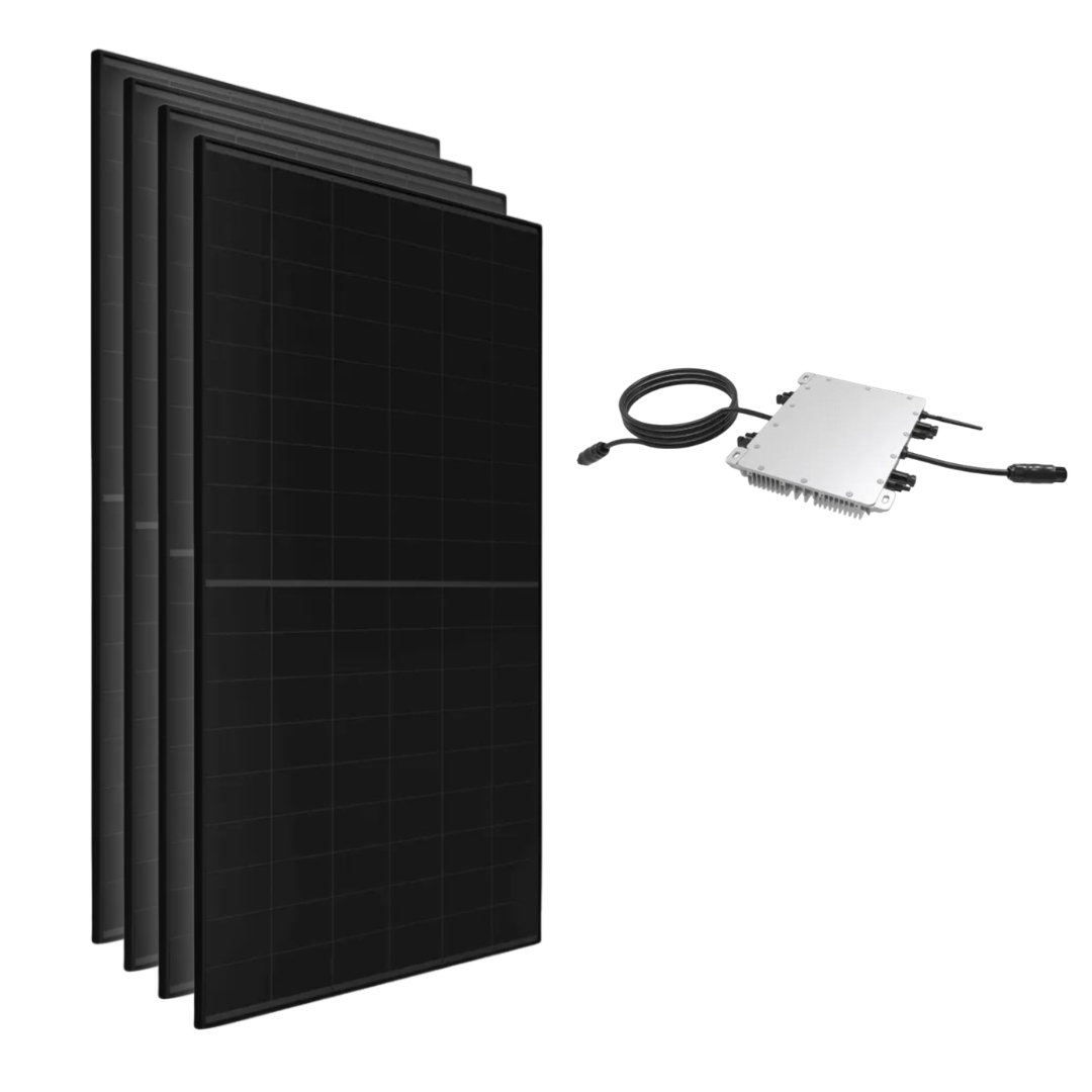 Kit Paneles Solares para Balcones 2040W con Microinversor DEYE 2000W