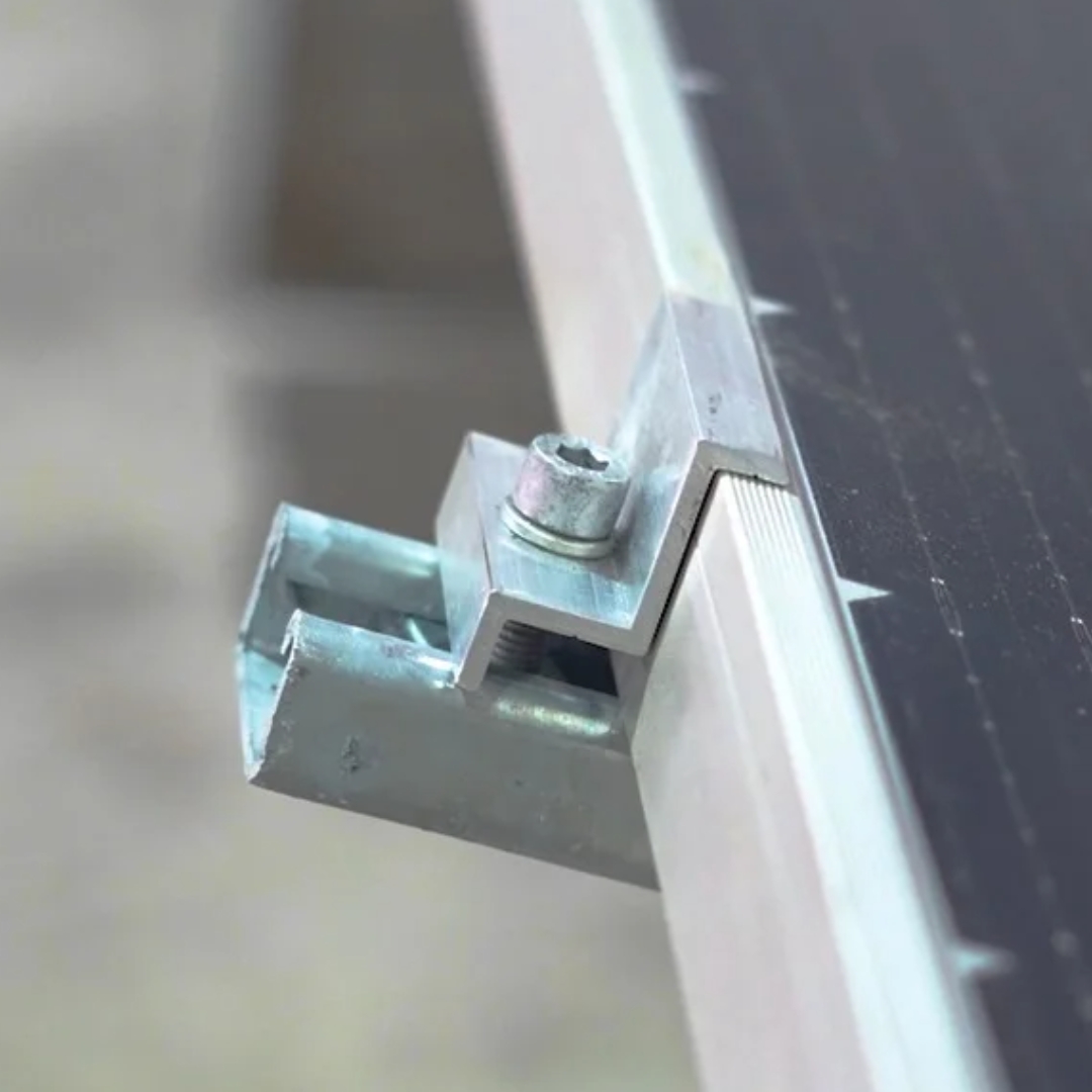 Kit de Prolongación de Carriles Solarbloc 500mm para Estructura Paneles Solares