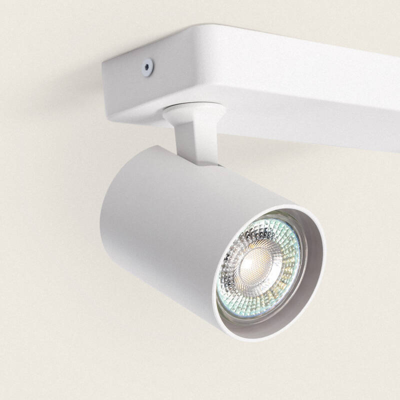 Lámpara de Techo Orientable Cora 2 Focos Blanco