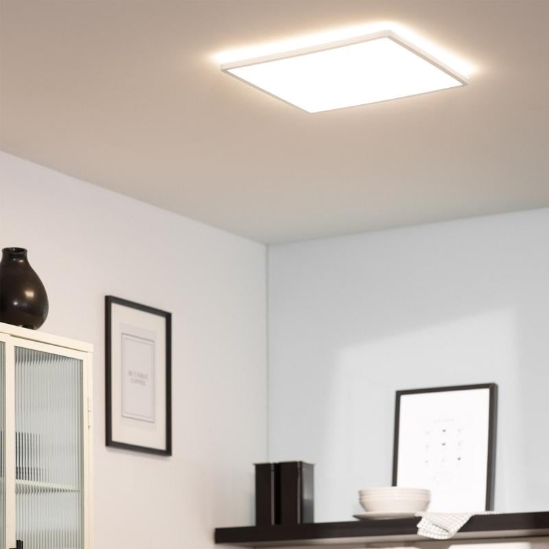 Plafón LED 24W Cuadrado SwitchCCT Seleccionable 420x420 mm Doble Cara