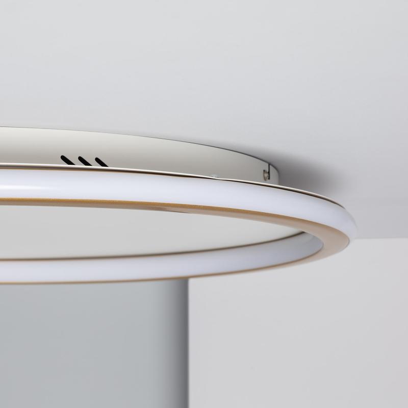 Plafón LED 24W Circular Metal Ø400 mm CCT Seleccionable Allharo