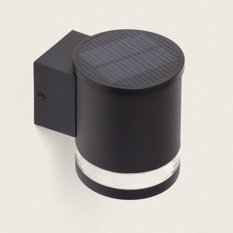 Aplique de Pared Exterior Solar LED Aluminio Draco