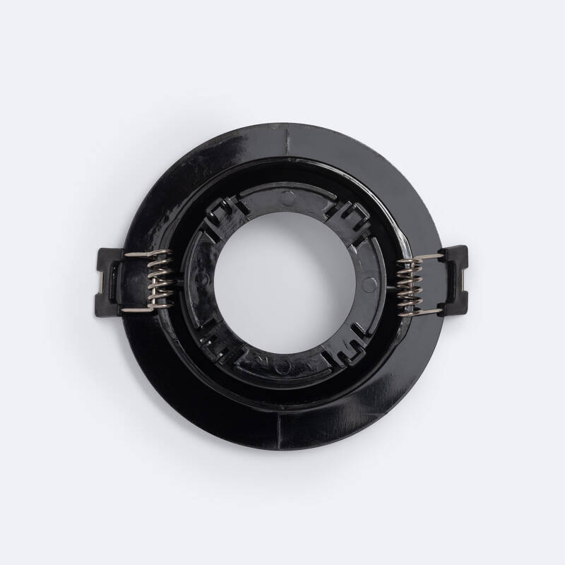 Aro Downlight Cónico Bajo UGR para Bombilla LED GU10 / GU5.3 Corte Ø 70 mm