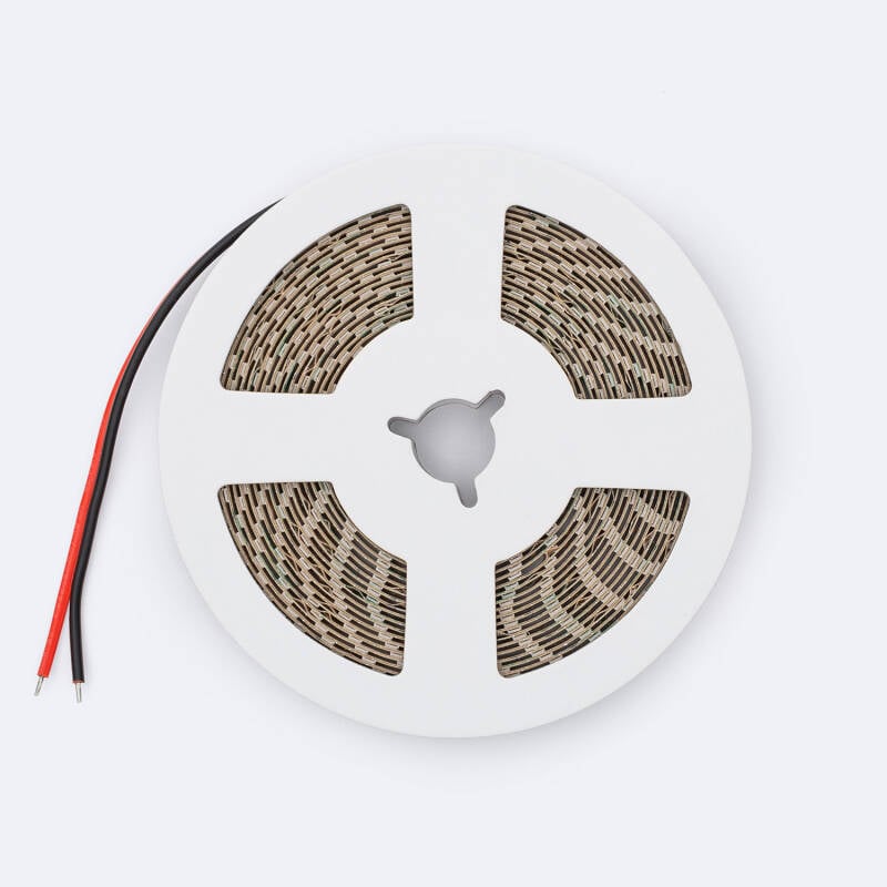 Tira LED 24V SMD 120 LED/m 5m 16W/m 2000lm/m High Lumen Ancho 8mm Corte 5cm IP20