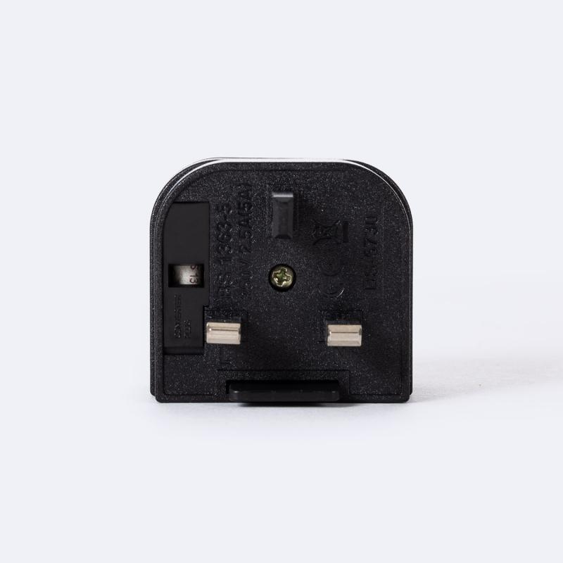 Adaptador Enchufe Tipo E (EU) a Enchufe Tipo G (UK)