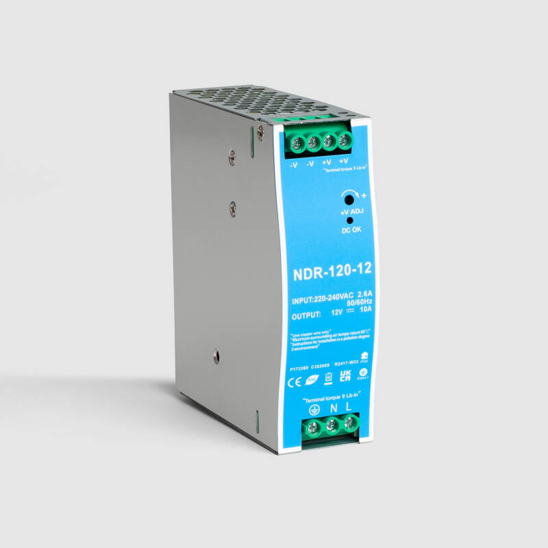 Fuente de Alimentación 12V DC para Carril DIN