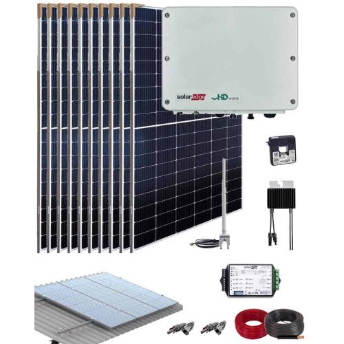Kit Conexión Red SolarEdge 3500W 18150Whdia  Monofásico