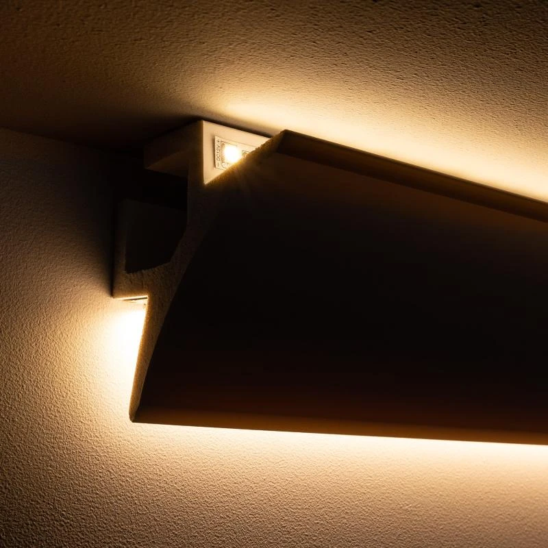 Moldura para 2 Tiras LED 2m Arco