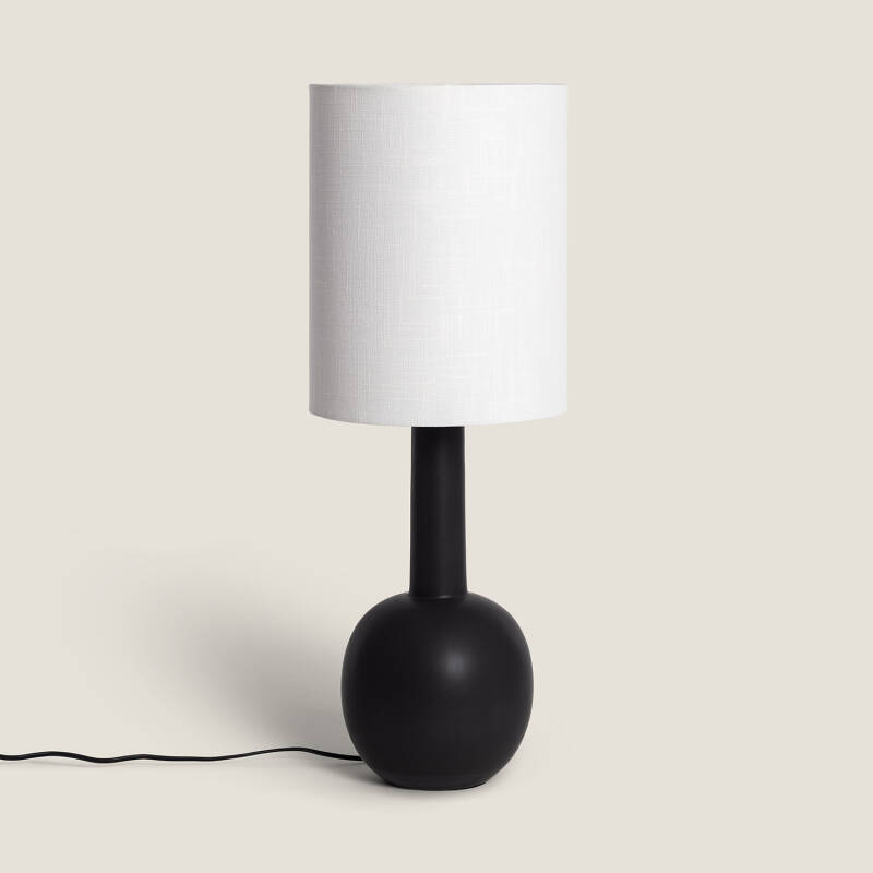 Lámpara de Mesa de Porcelana Guldan