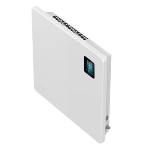 Radiador Eléctrico de Pared Plano Wi-Fi 500W Blanco Acero MR