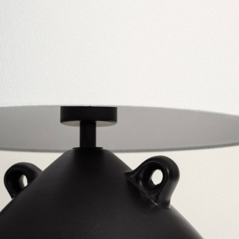 Lámpara de Mesa Cerámica Cafuné