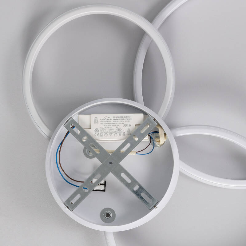 Lámpara de Techo LED 31W Metal Big Eklips Berno