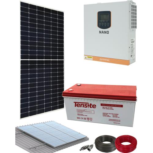 Kit Panel Solar 1000W 12V 2000Whdia  con cargador