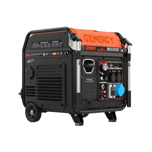 Generador Eléctrico Silencioso Inverter 7500W Genergy Creta ATS Silent