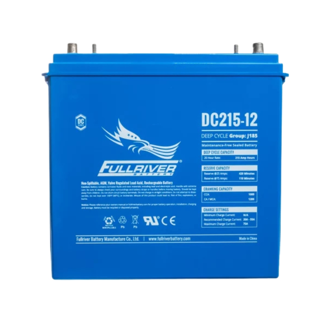 Batería Solar AGM 215Ah 12V C20 Monobloc Fullriver DC215-12