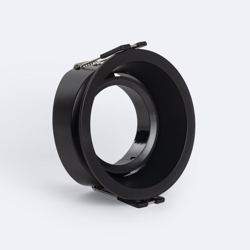 Aro Downlight Circular Basculante para Bombilla LED GU10 / GU5.3 Corte Ø75 mm Suefix