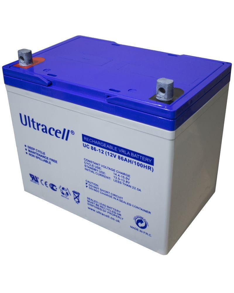 Batería Solar AGM 12V 86Ah Ultracell UC-86-12