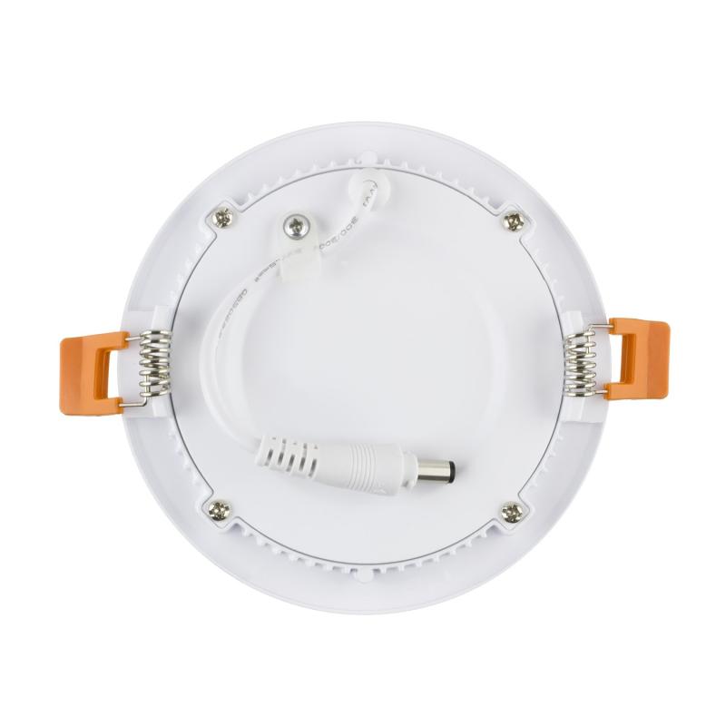 Placa LED 6W Circular SuperSlim Corte Ø 105 mm