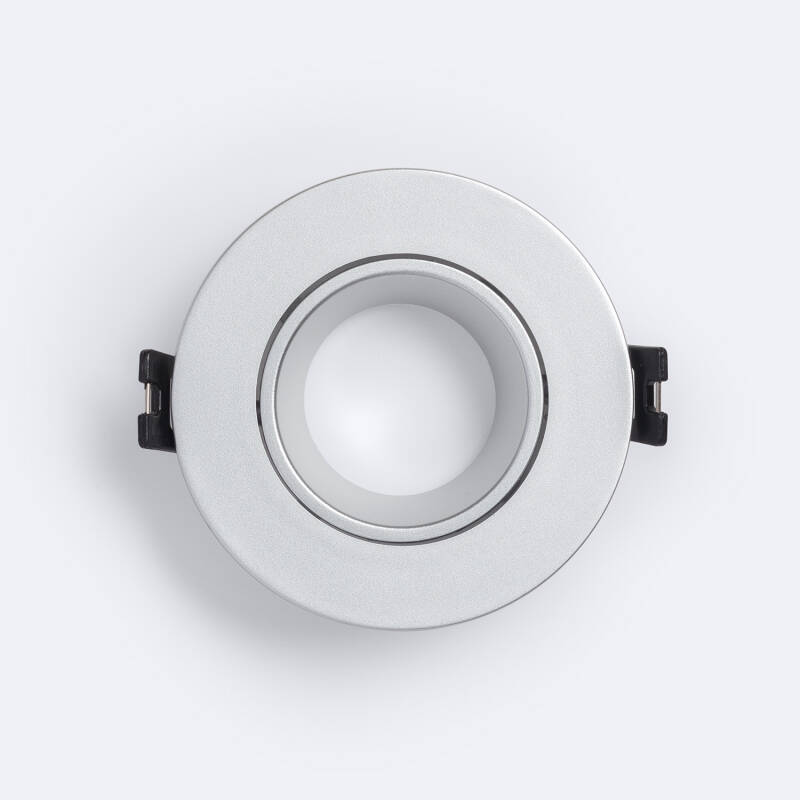 Aro Downlight Cónico Bajo UGR para Bombilla LED GU10 / GU5.3 Corte Ø 70 mm