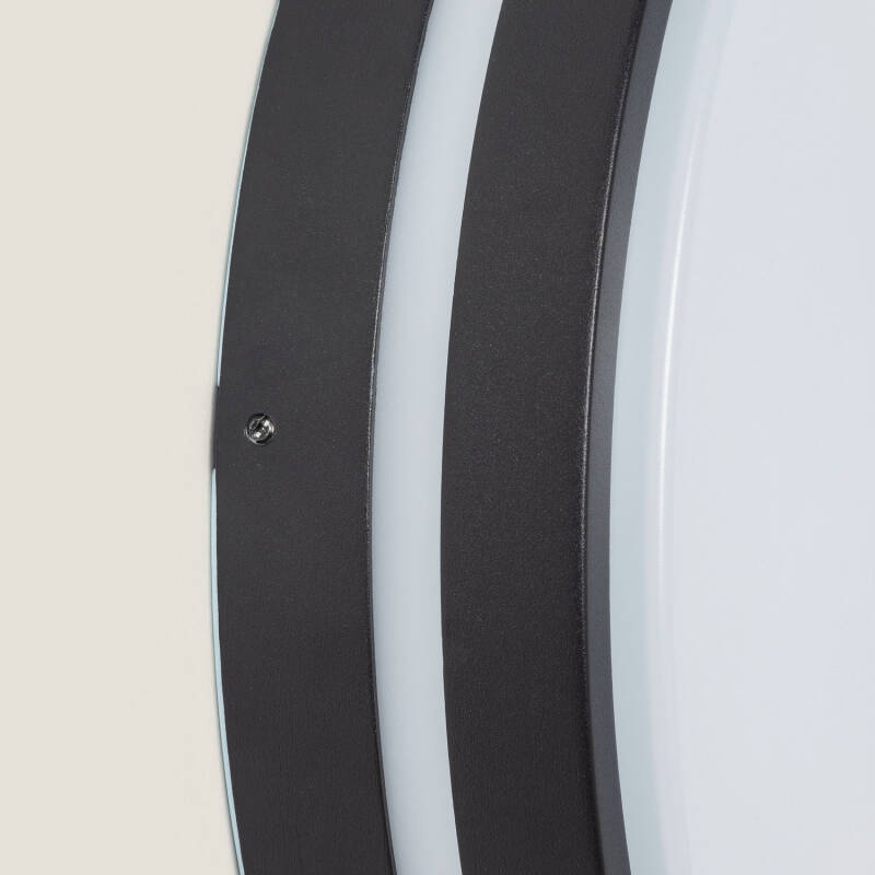 Plafón Circular Exterior Aluminio Ø285 mm Kadam