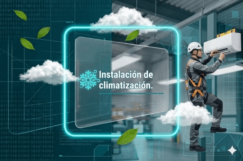 Instalación completa de climatización para vivienda o negocio