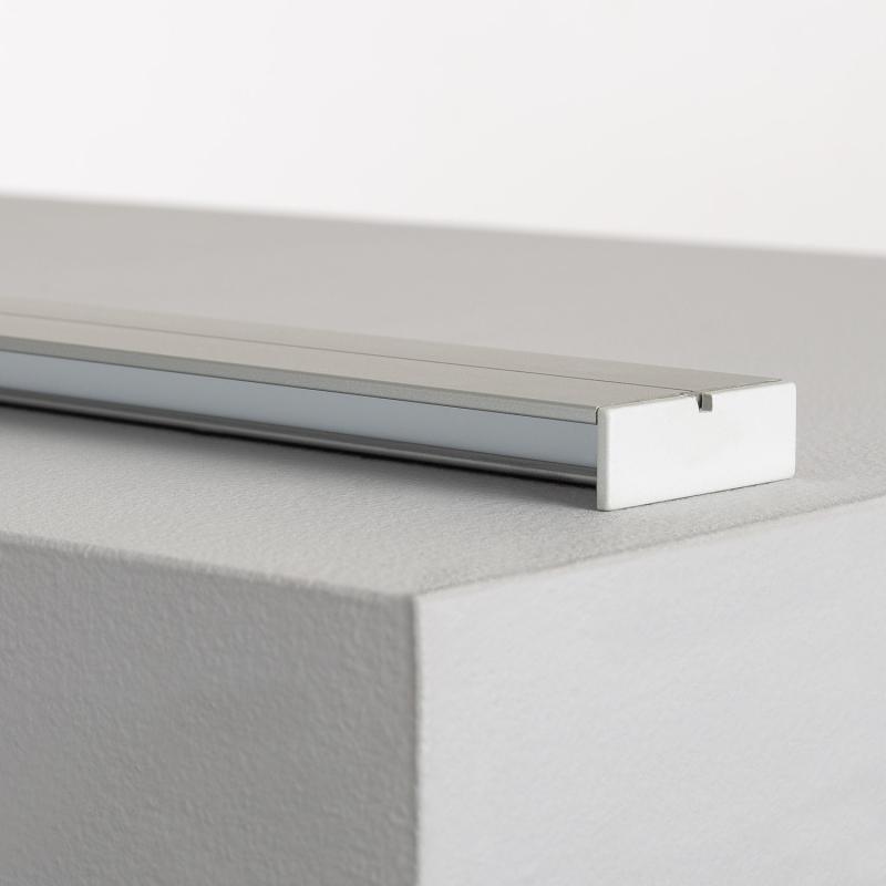 Perfil Aluminio Superficie Doble Cara 1m para Tira LED